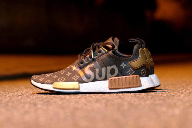 louis vuitton x supreme x adidas nmd_r1 concept by carmeno customs