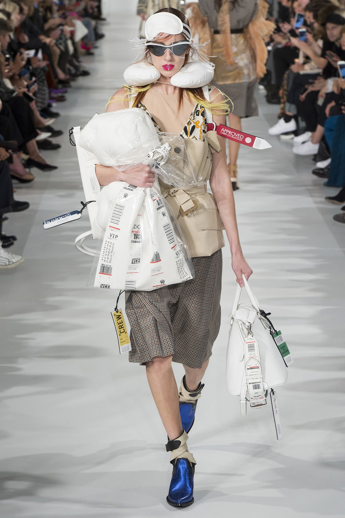 Neck Pillows Are Apparently High Fashion & We Don't Know What To Do