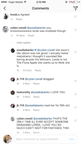 Banks v Lorde