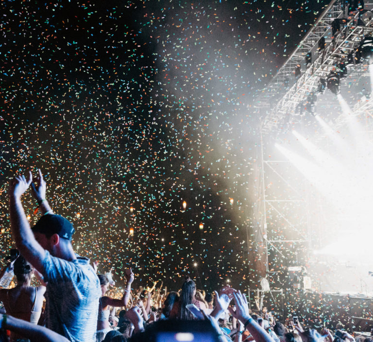 The Cut | REDDS | Falls Festival | Crowd Confetti