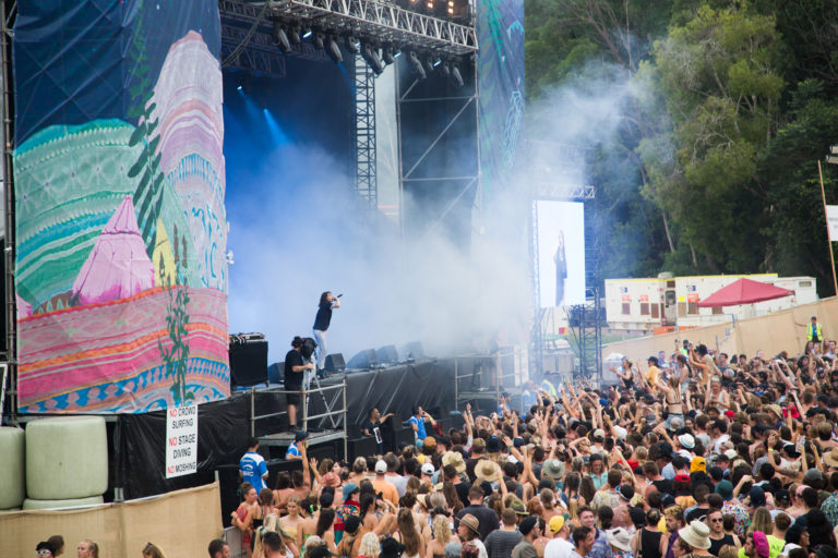 The Cut | REDDS | Falls Festival | Crowd Long