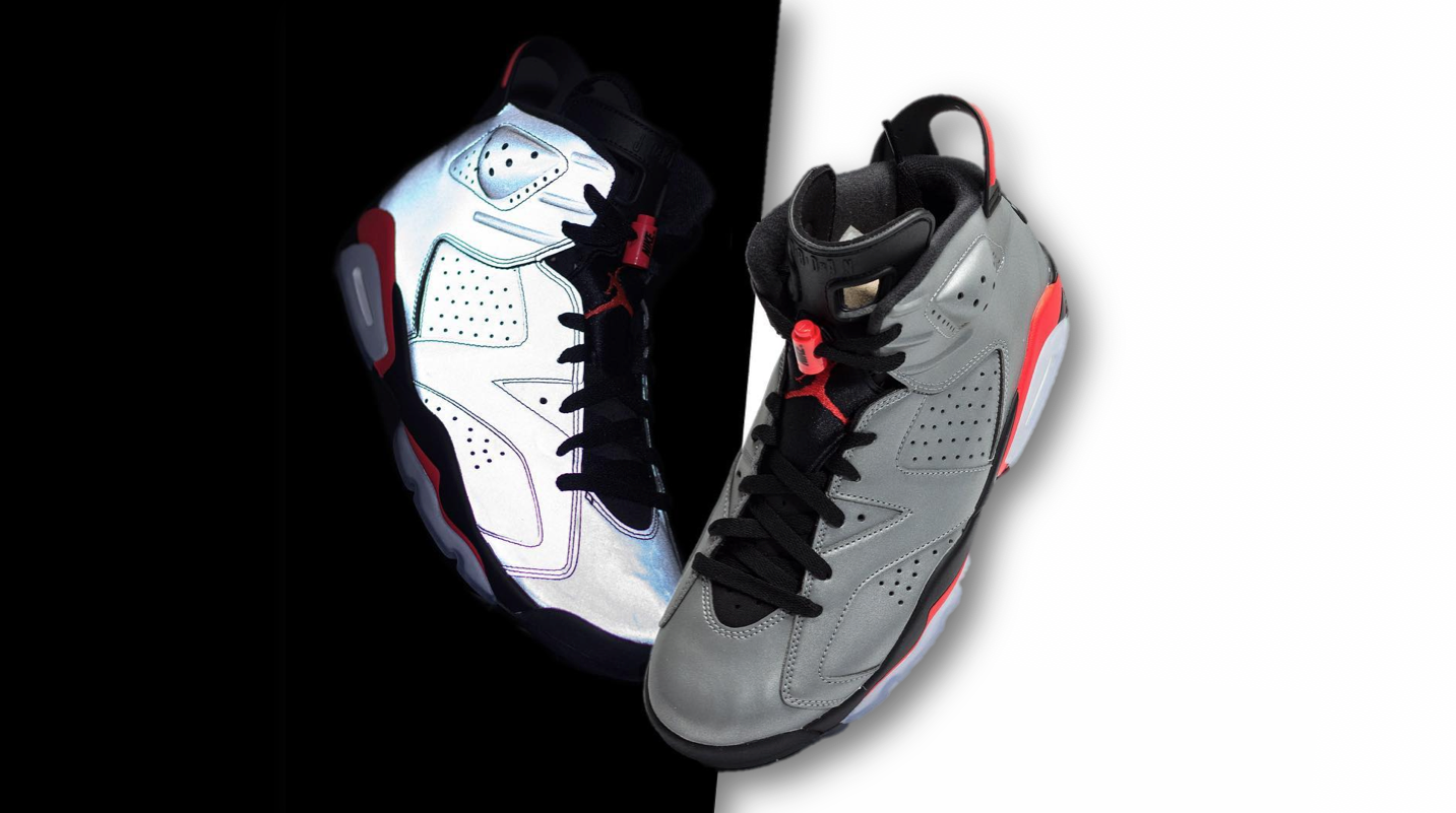 nike jordan 6 reflective