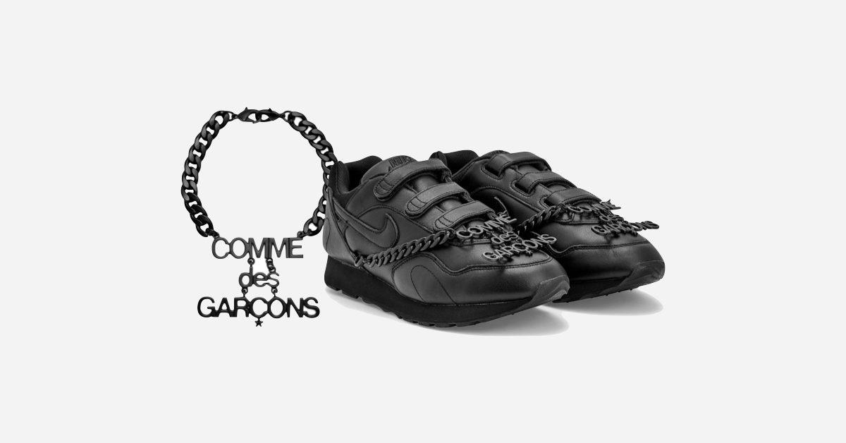 comme des garçons x nike outburst